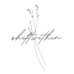 white elegant minimalist botanical logo