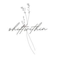 white elegant minimalist botanical logo